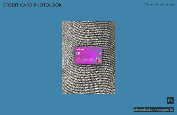 Marokko CIH Bank Mastercard Photolook Beispielvorschau